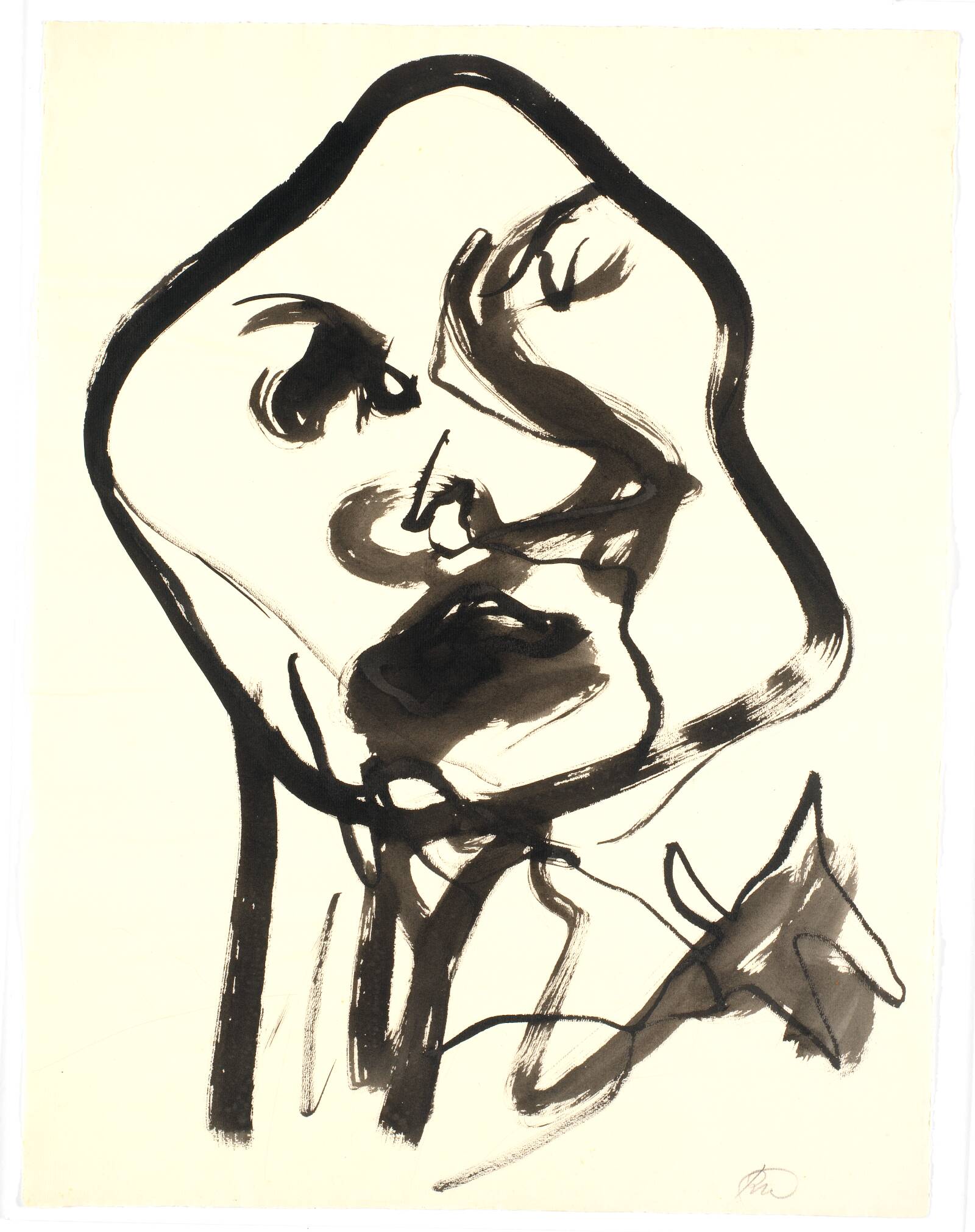 Ansigt, Richard Mortensen, 1942-1944