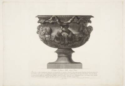 Den såkaldte Warwick-vase, set fra siden