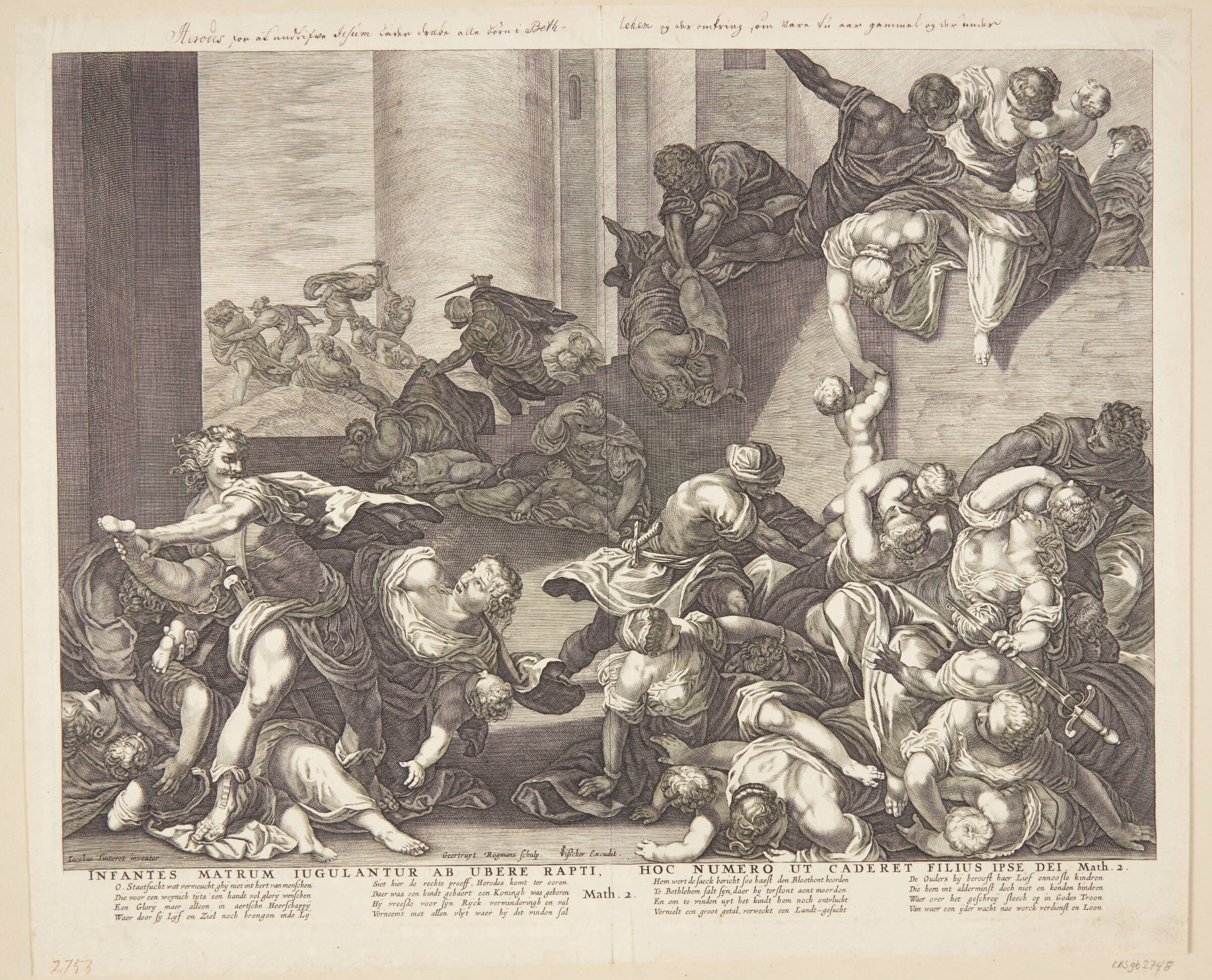 Barnemordet i Bethlehem, Geertruyt Roghman, 1625-1657