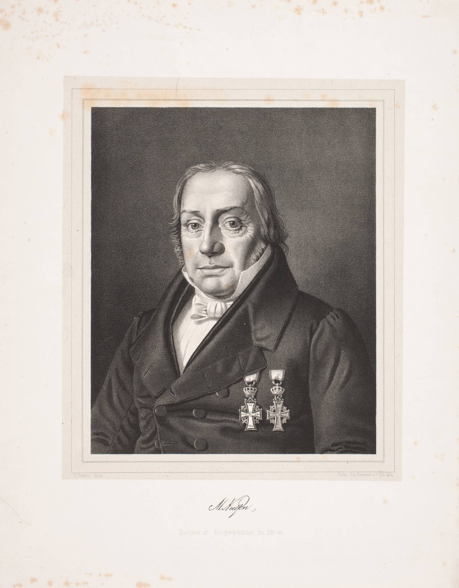 Michael Nielsen, Peter Henrik Gemzøe, 1846