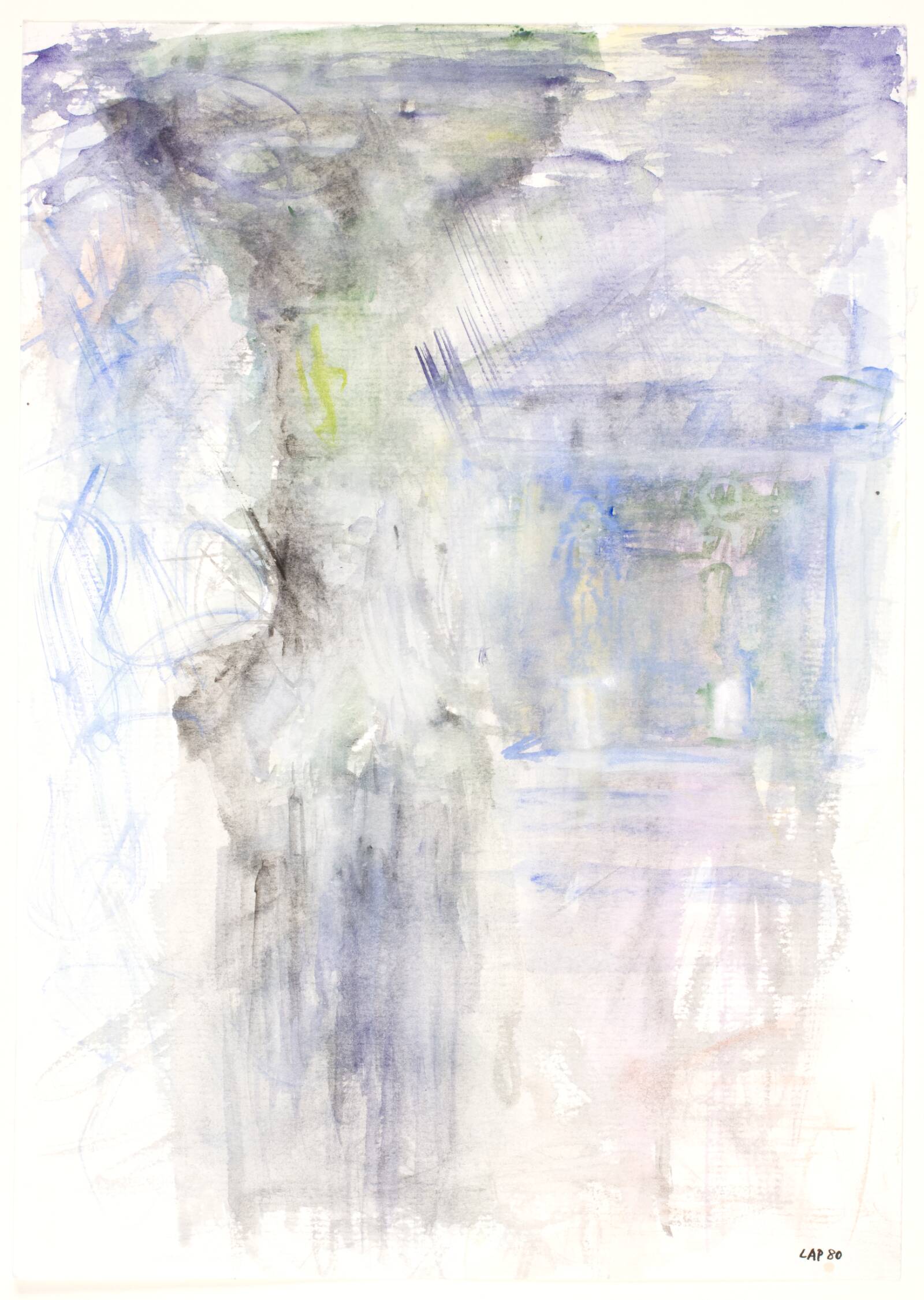 Akvarel, Lene Adler Petersen, 1980