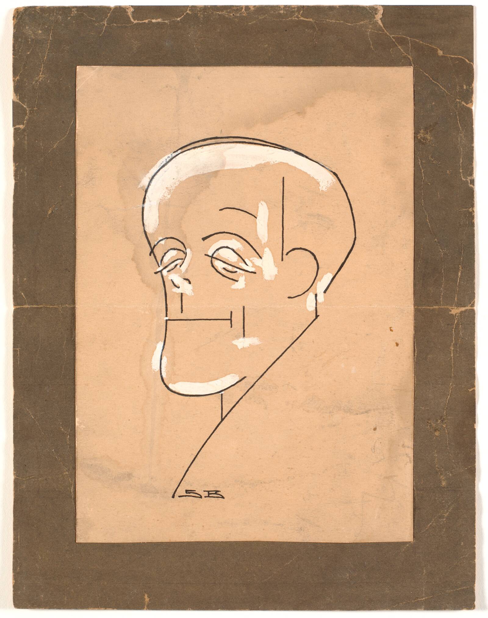 Portræt af Herluf Jensenius, Sven Brasch, 1886-1970