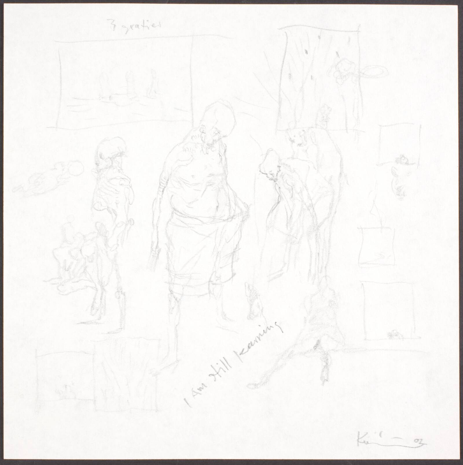 I Am Still Learning, Michael Kvium, 2002
