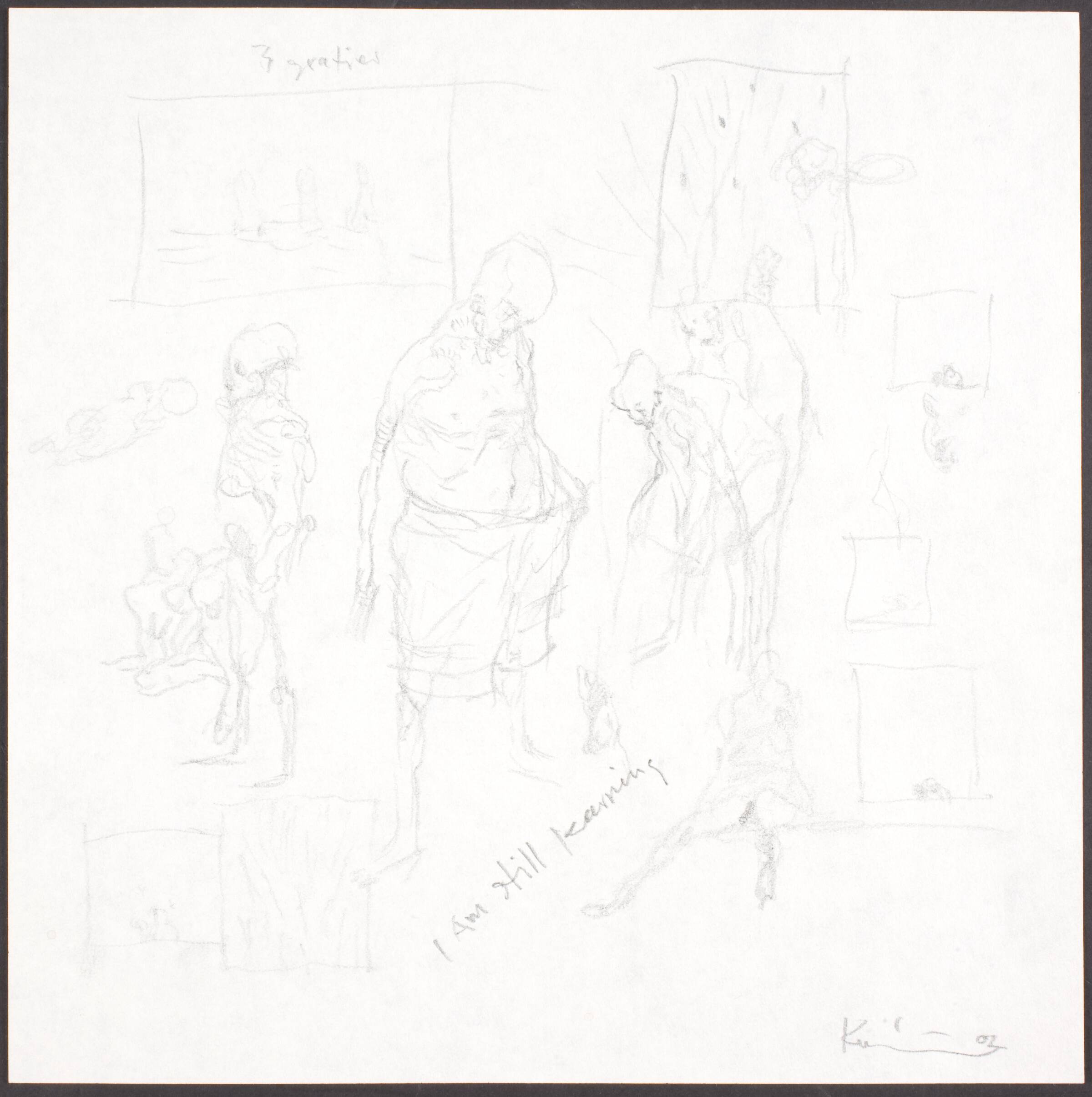 I Am Still Learning, Michael Kvium, 2002