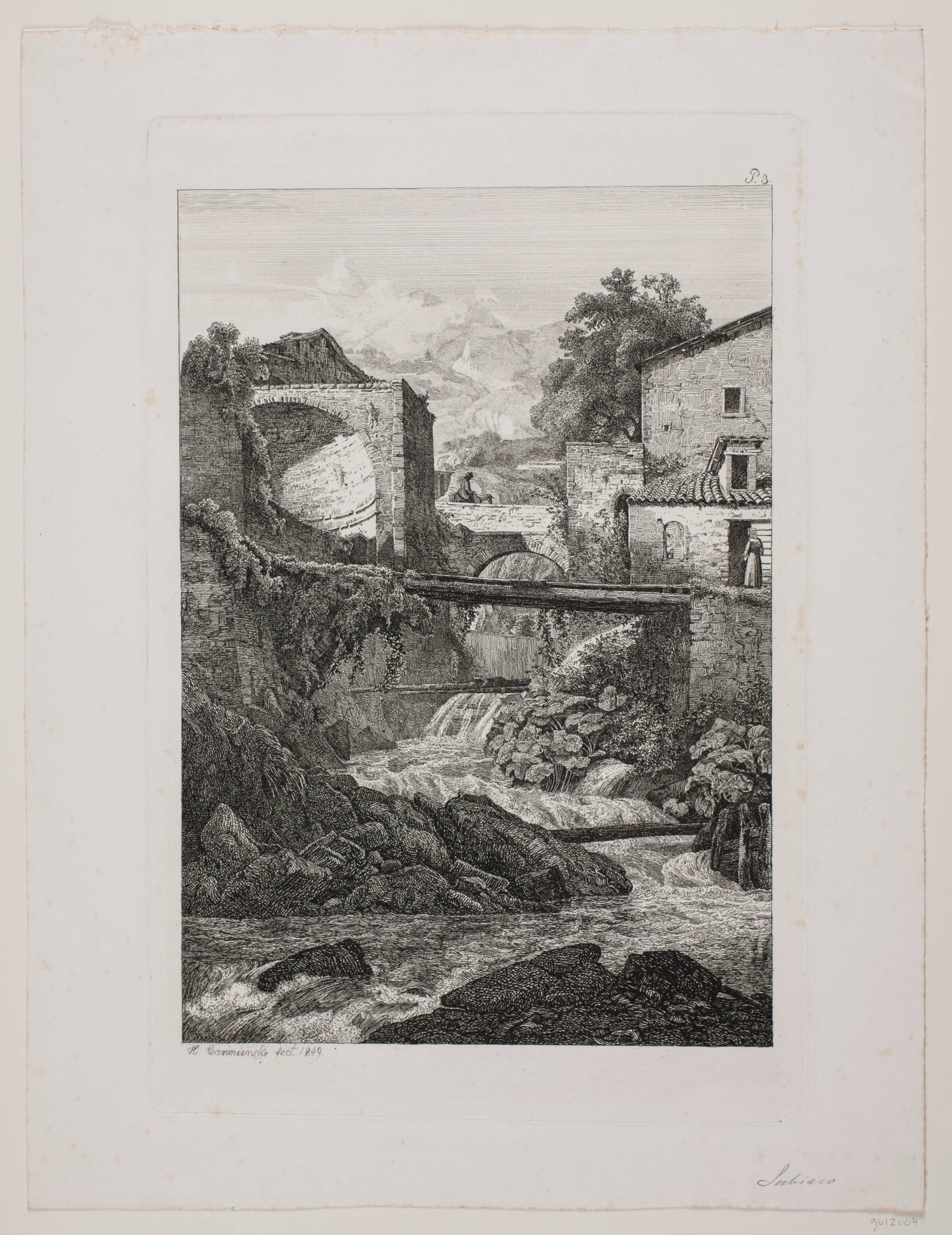 Parti i Subiaco, Hermann Carmiencke, 1849