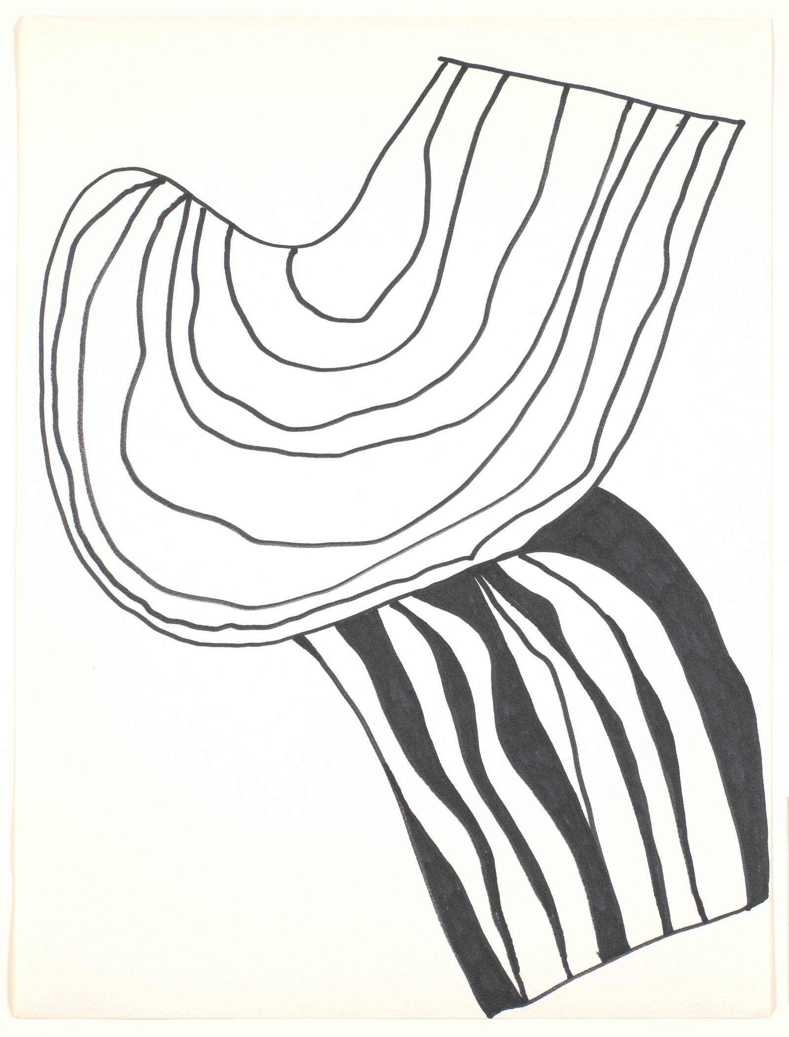 Uden titel, Richard Mortensen, 1970-1972