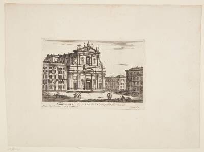 Sankt Ignatius-kirken ved Collegio Romano. 1. Del af Minerva's kloster