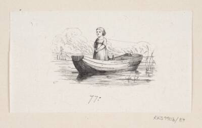 Illustration til "Snedronningen" i H.C. Andersen, "Eventyr og Historier", Bind 1