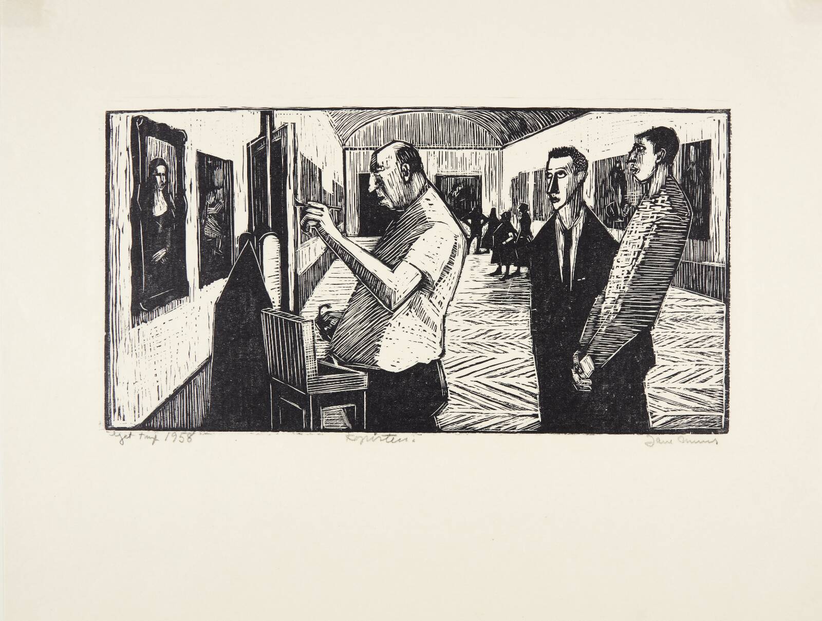 Kopisten, Jane Muus, 1958