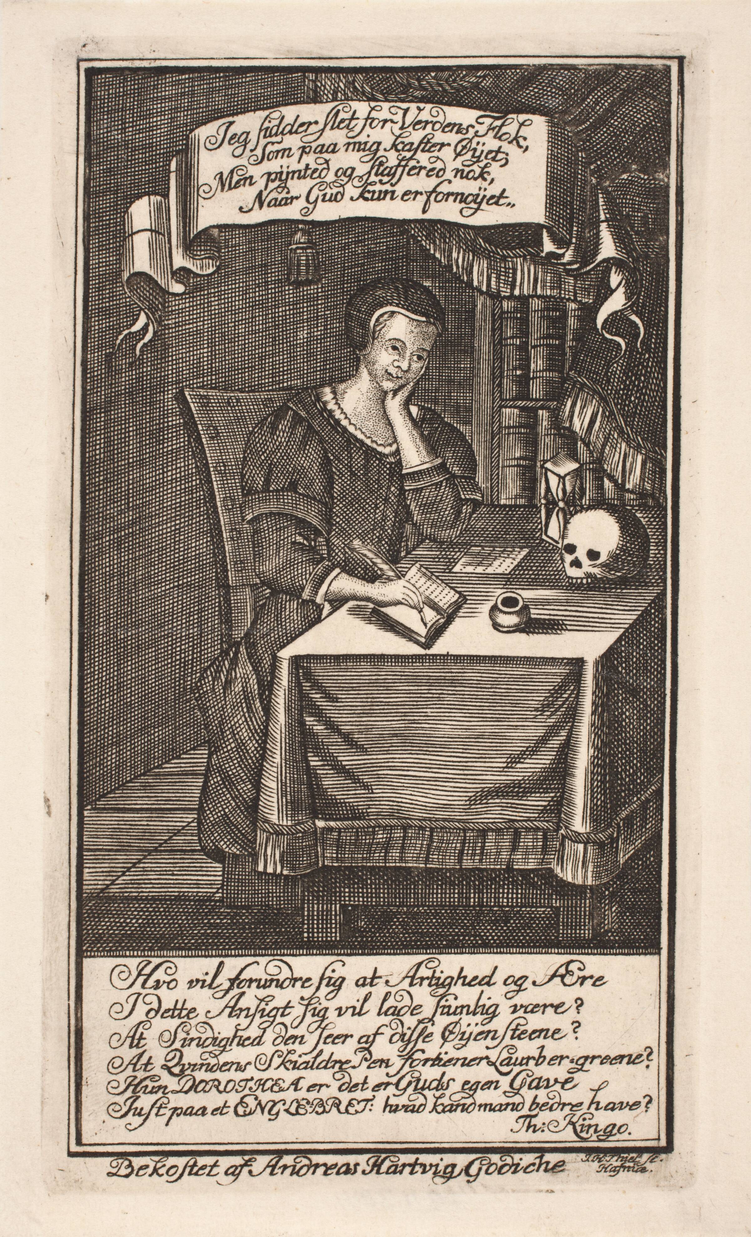 Dorthe Engelbrechtsdatter, Johan Herman Thiele, 1770