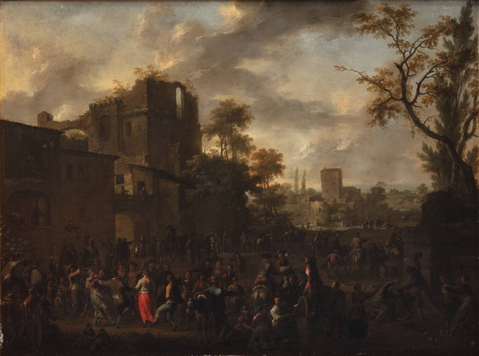 Et marked, Franz de Paula Ferg, 1704-1740