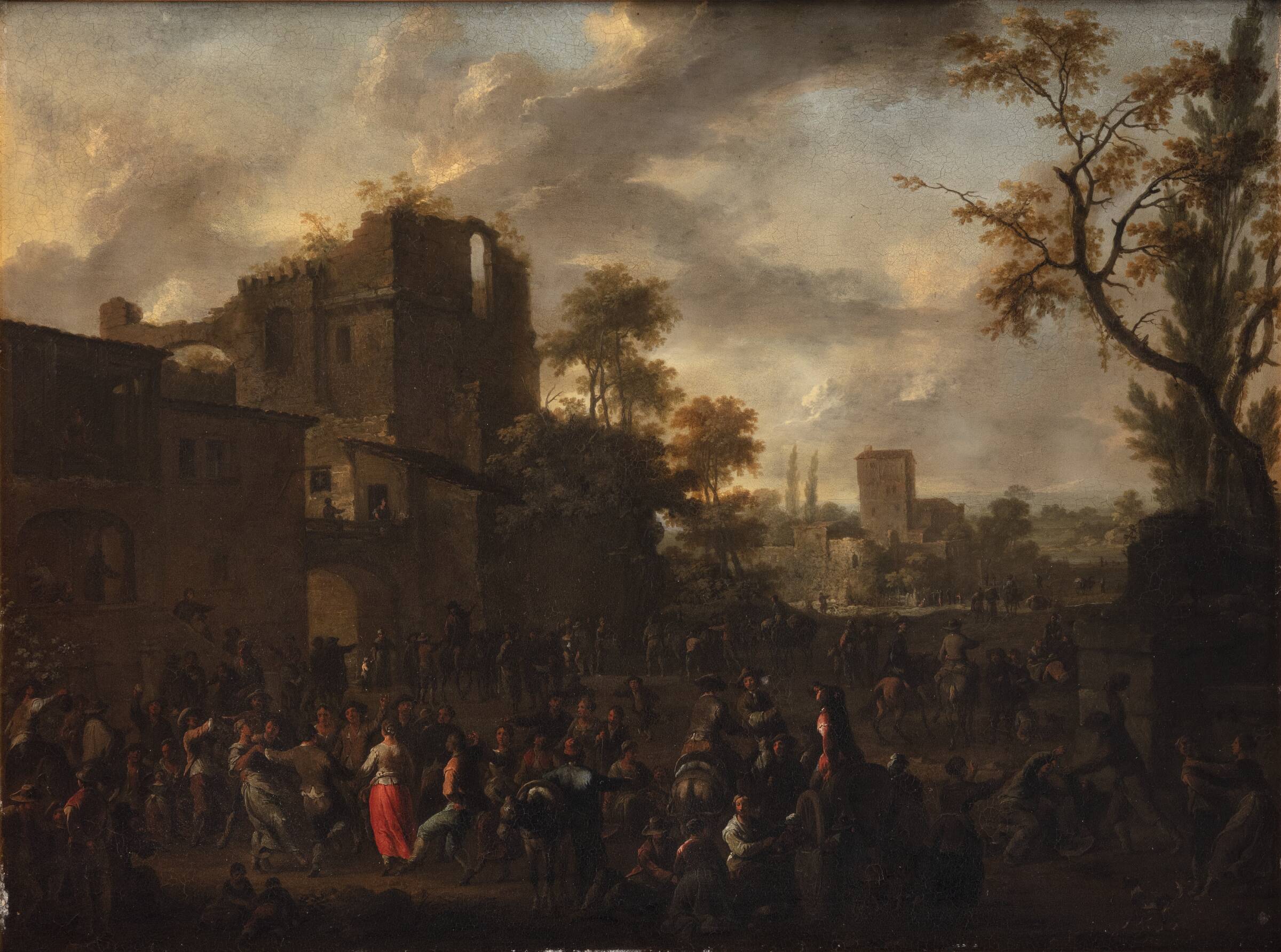 Et marked, Franz de Paula Ferg, 1704-1740