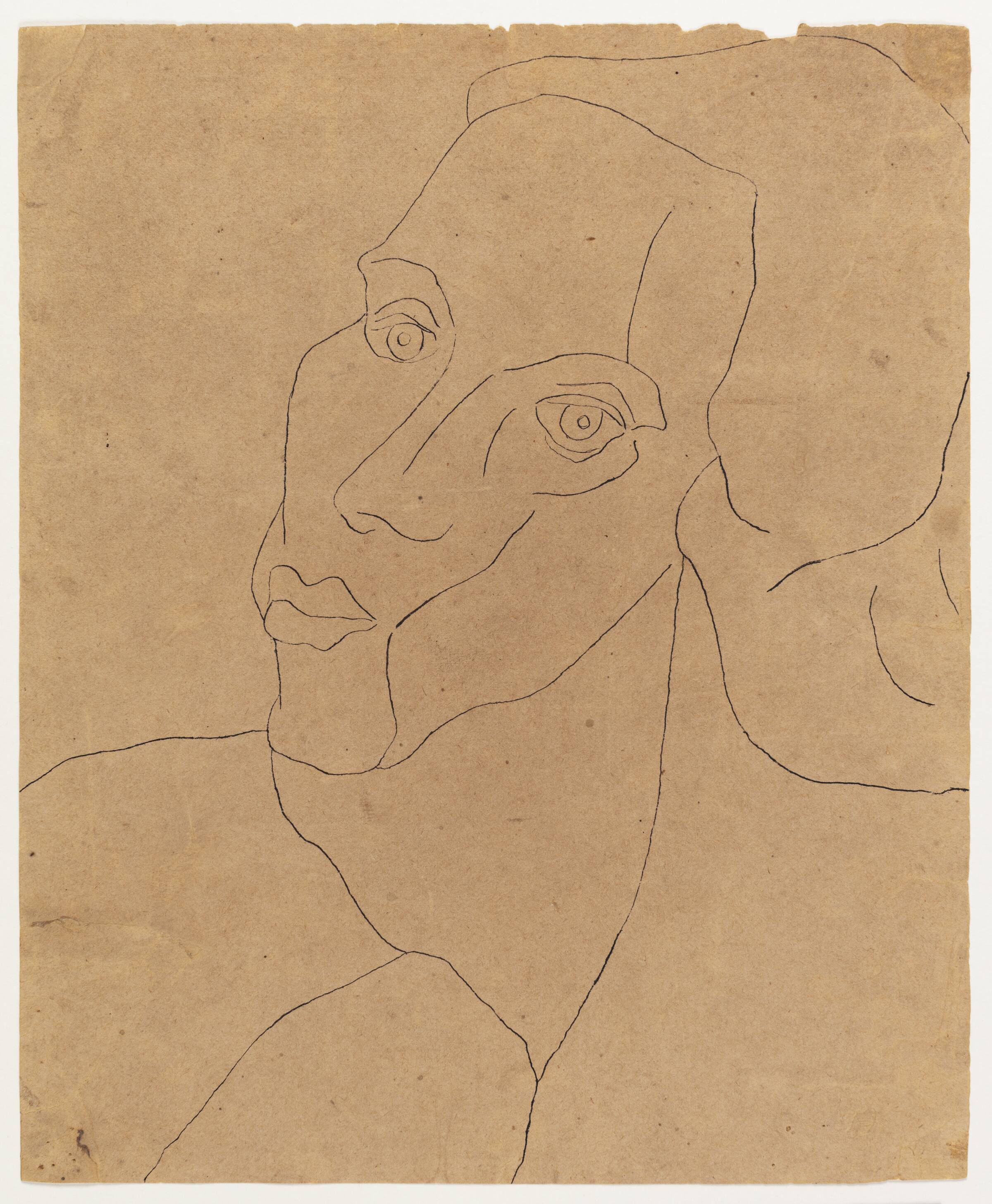 Portræt af Anna (Anna Thommesen, kunstnerens hustru), Erik Thommesen, 1940