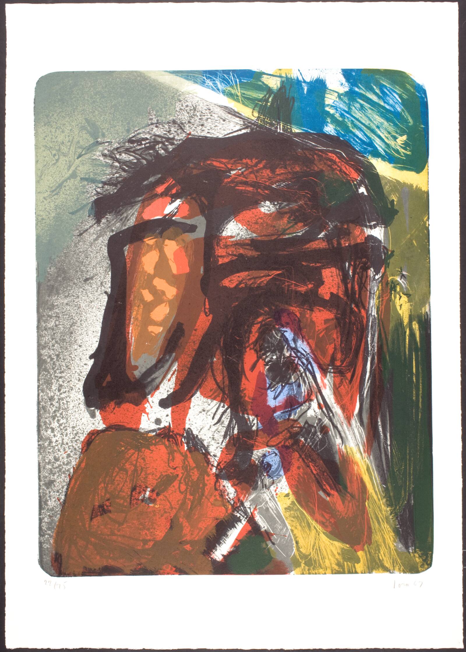 Uden titel, Asger Jorn, 1967