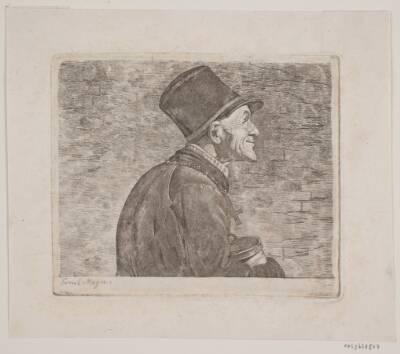 Finessen-Seppl i halv figur