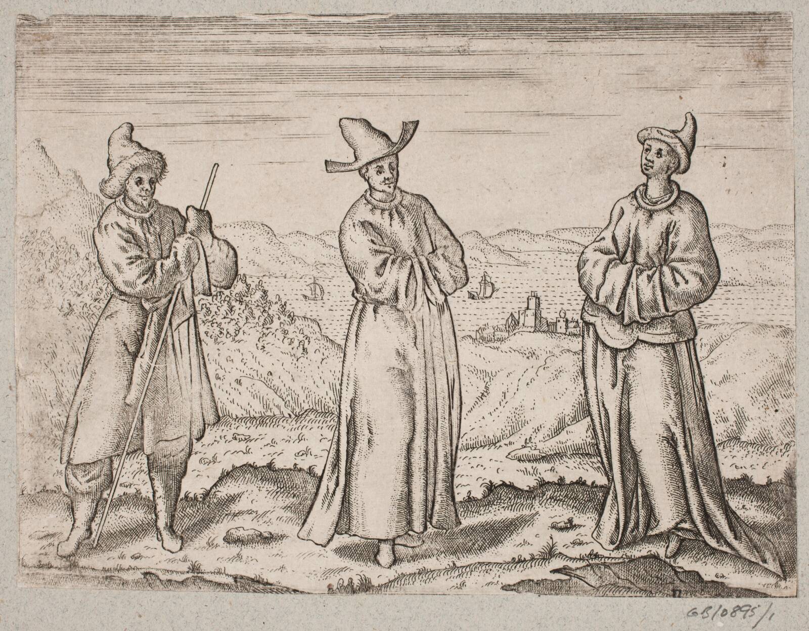 Kinesiske købmænd, Ubekendt, 1600-1649