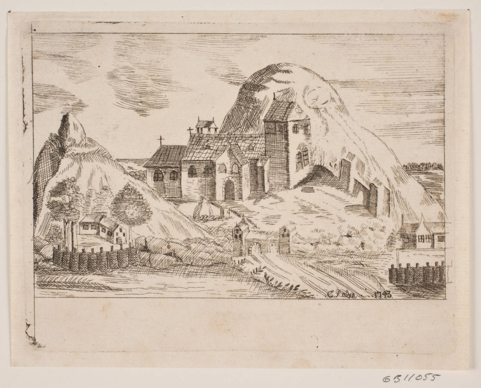 Jellinge, C. Raben, 1743