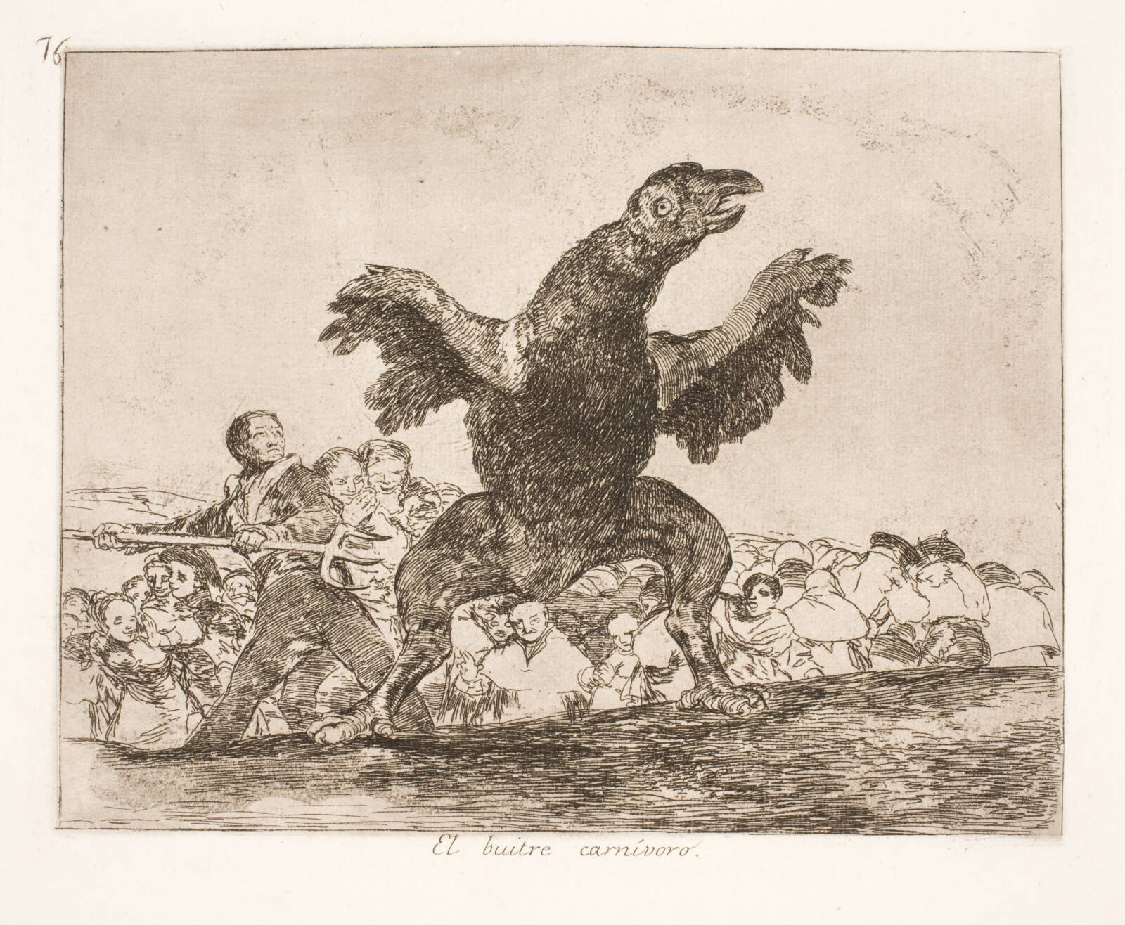 Gribben (76), Francisco de Goya, 1810-1820