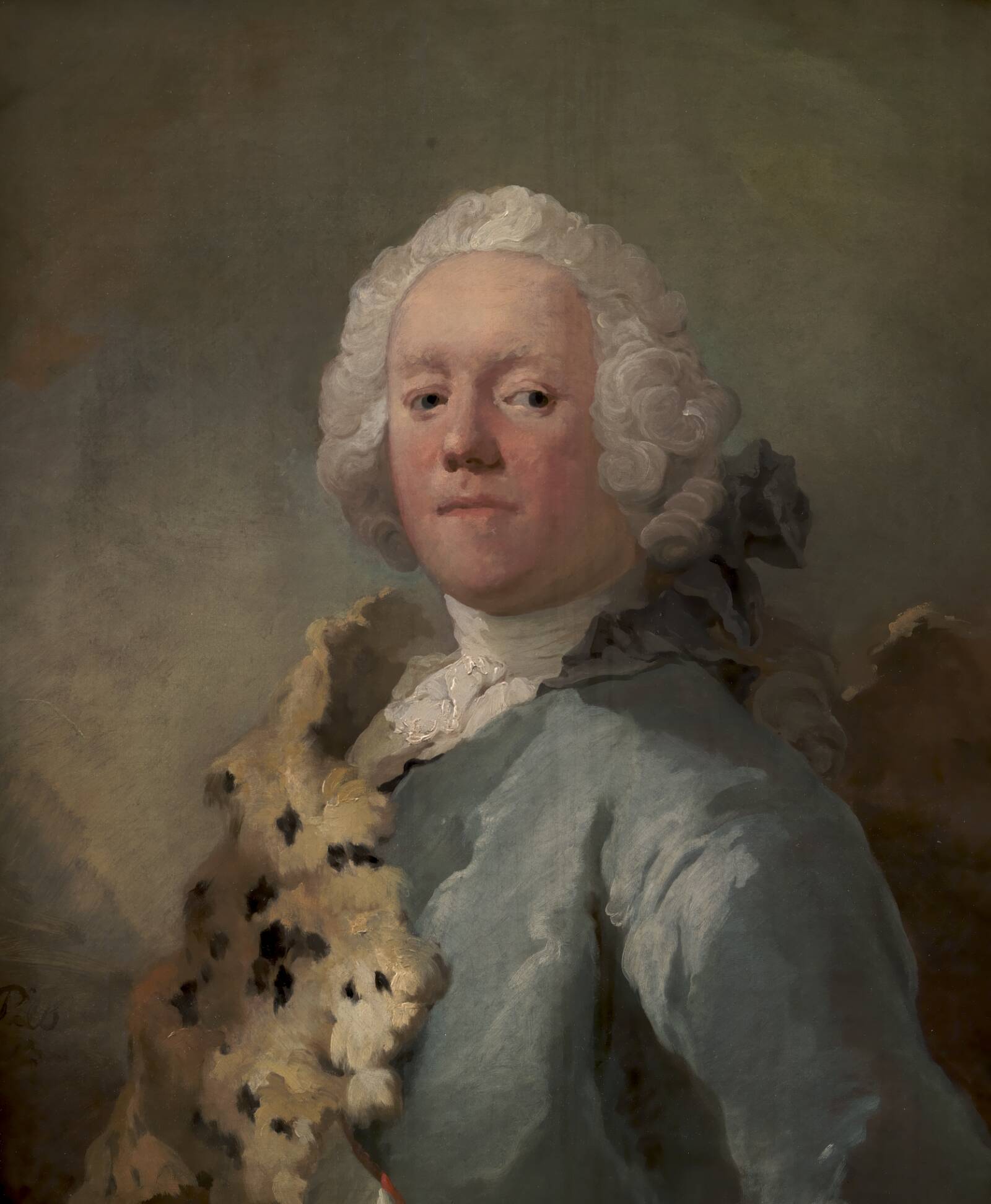 Portræt af greve Jørgen Scheel, C.G. Pilo, 1748-1751