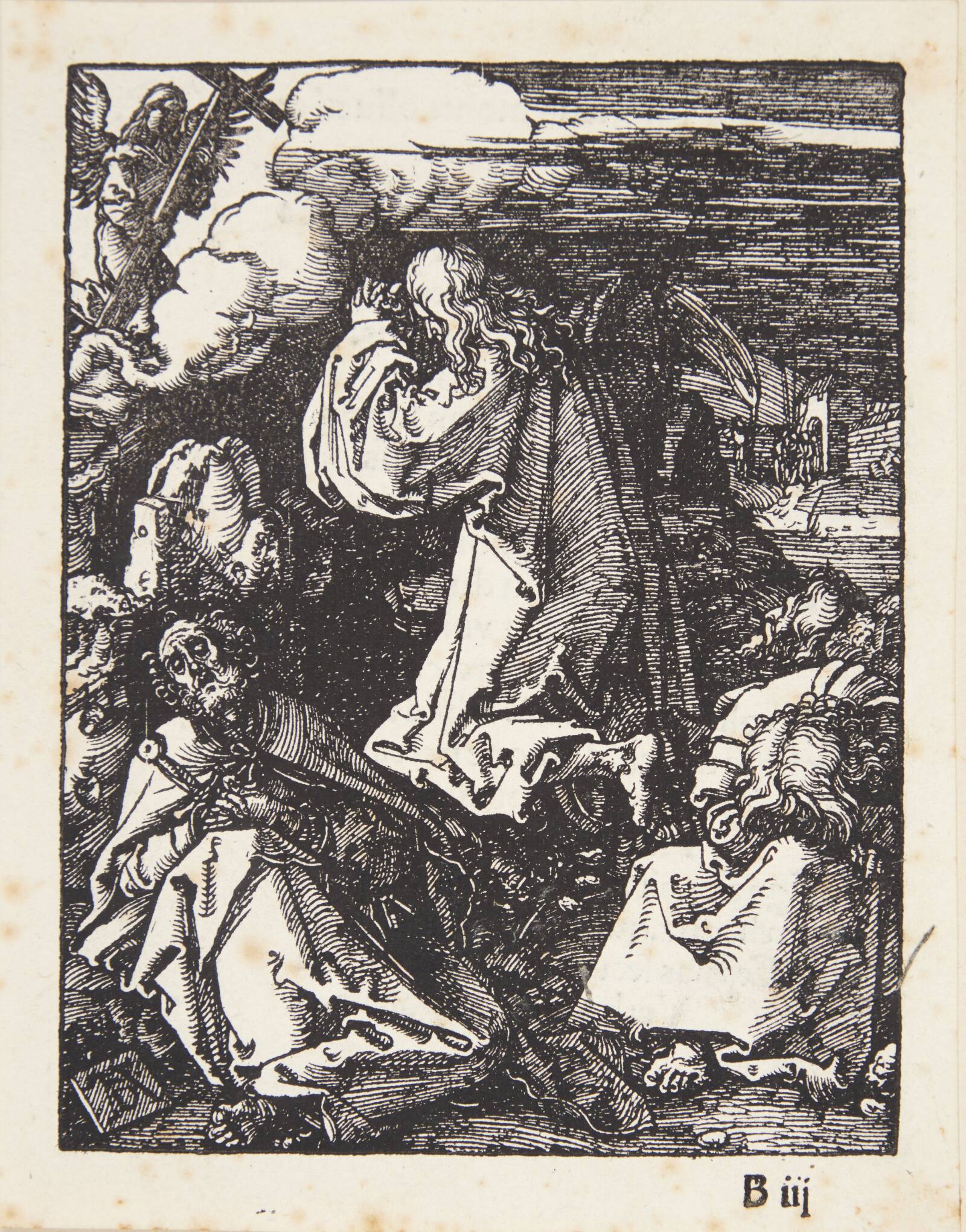 Kristus på Oliebjerget, Albrecht Dürer, 1508-1511