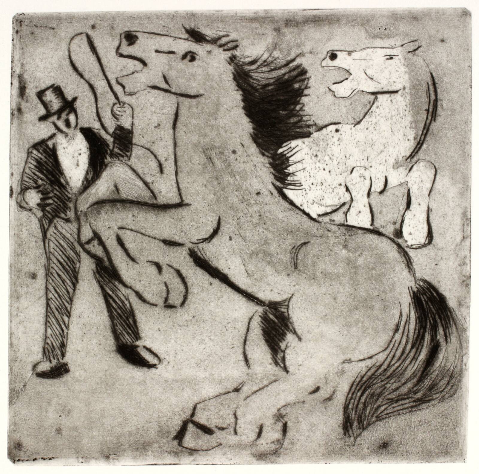 To heste i dressur, Kaj Ejstrup, 1930-1933