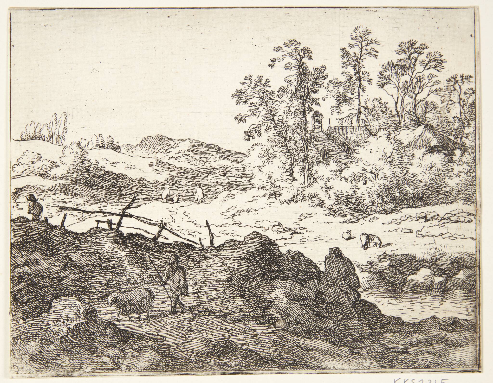 En hyrde og et lam