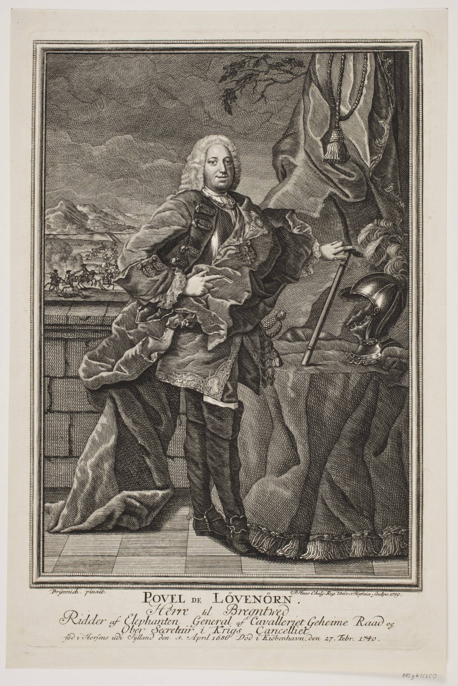 Povl Løvenørn, Jonas Haas, 1759
