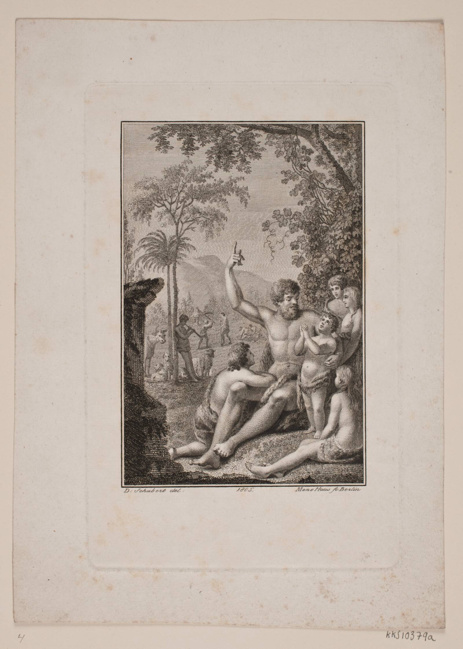 Illustration, Meno Haas, 1805