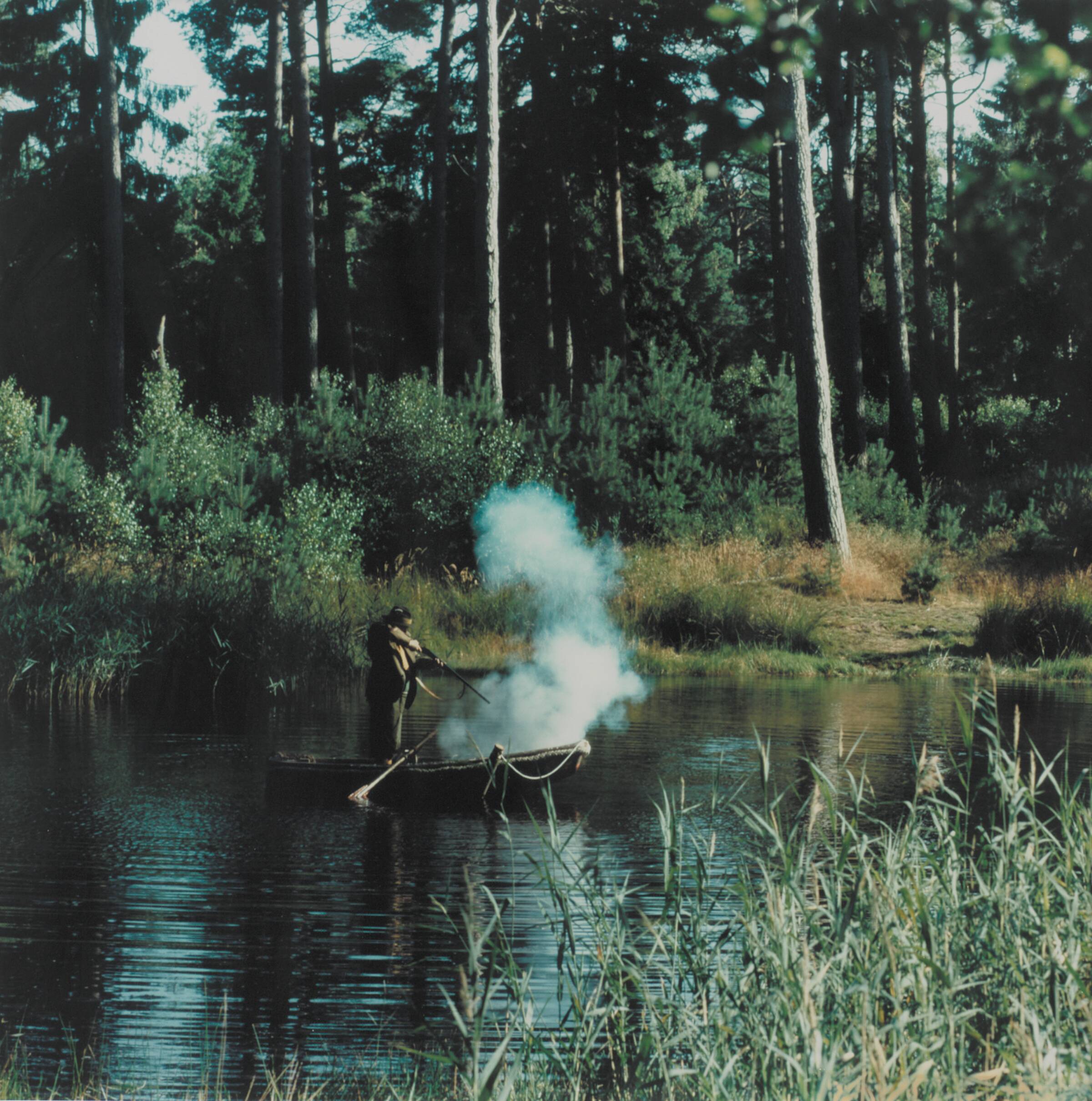 The Lake (The hunter shoots the boat) 9, Peter Land, 1999