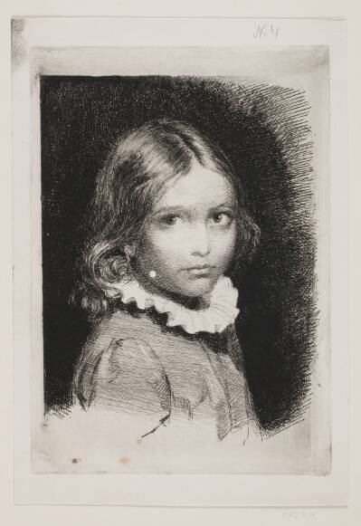 Portræt af Clara Emilie Rose Bloch