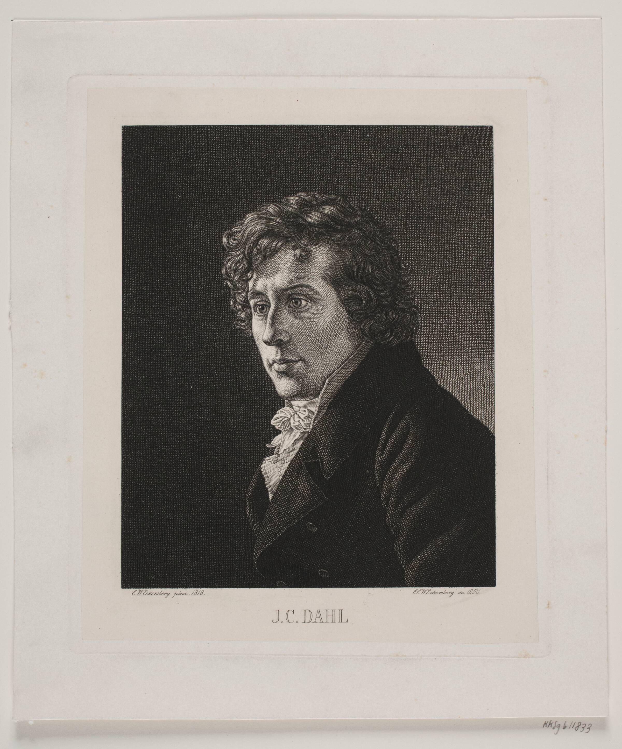 J. C. Dahl, Erling Eckersberg, 1850