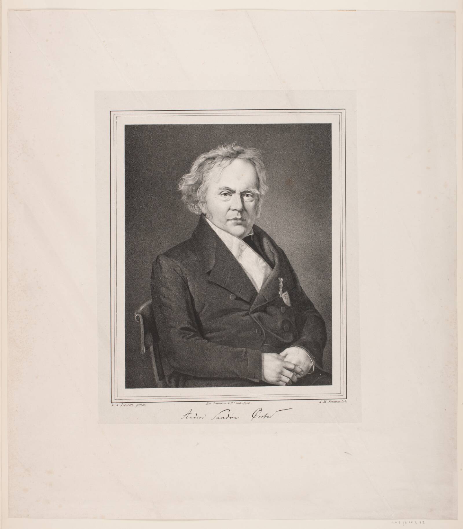 Anders Sandøe Ørsted, Andreas Martin Petersen, 1839