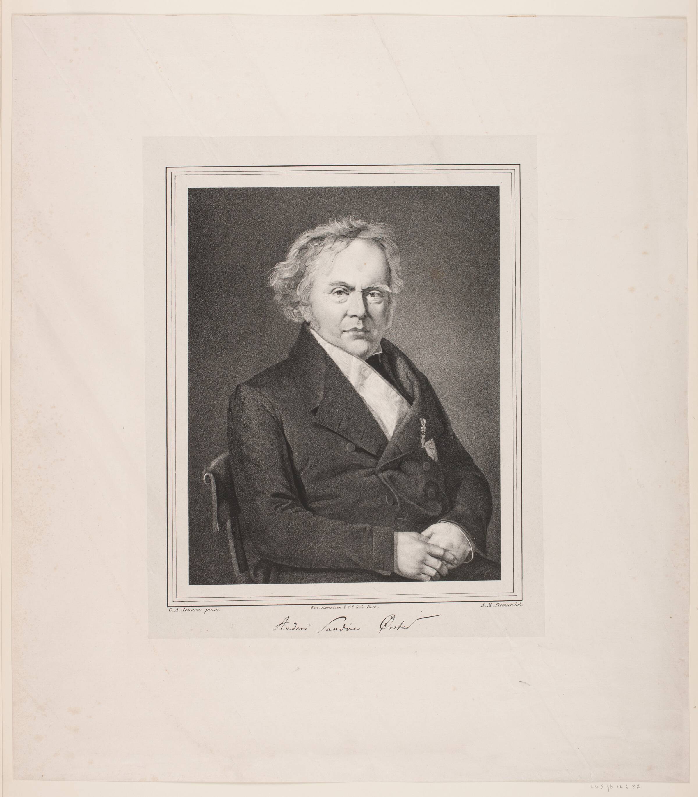 Anders Sandøe Ørsted, Andreas Martin Petersen, 1839