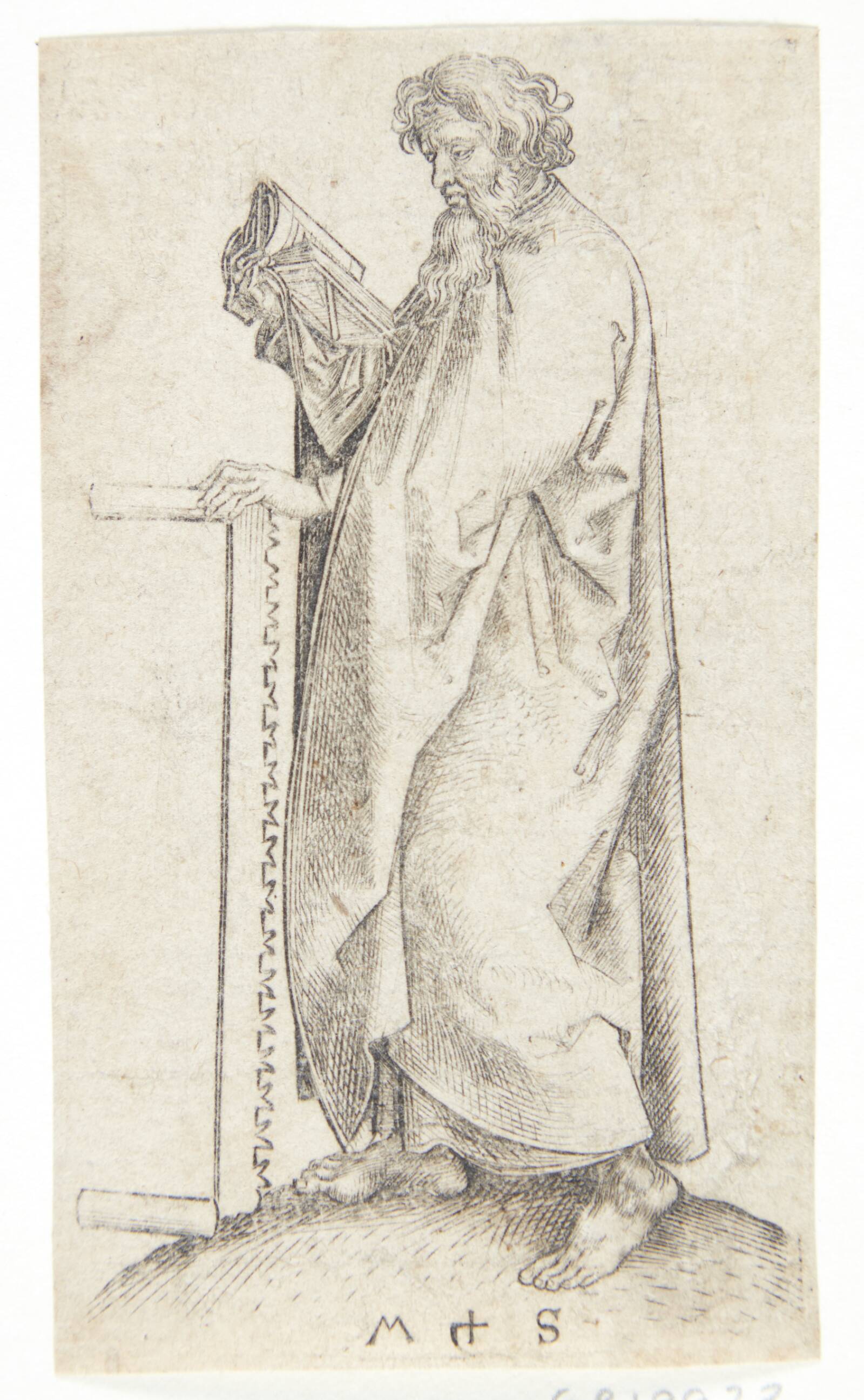 Apostlen Simon, Martin Schongauer, 1430-1491