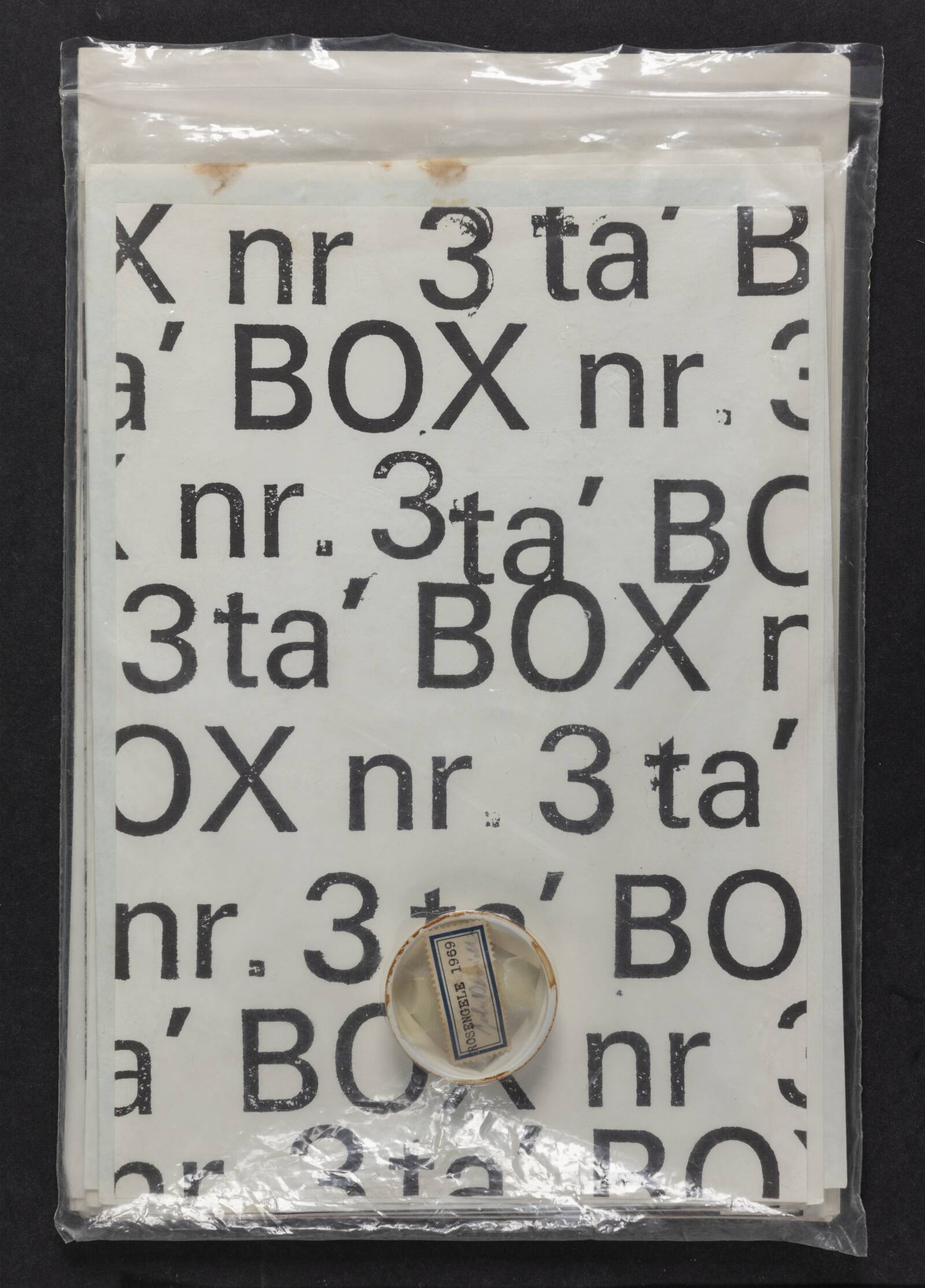 Ta' Box nr. 3, Eks-Skolen, 1969