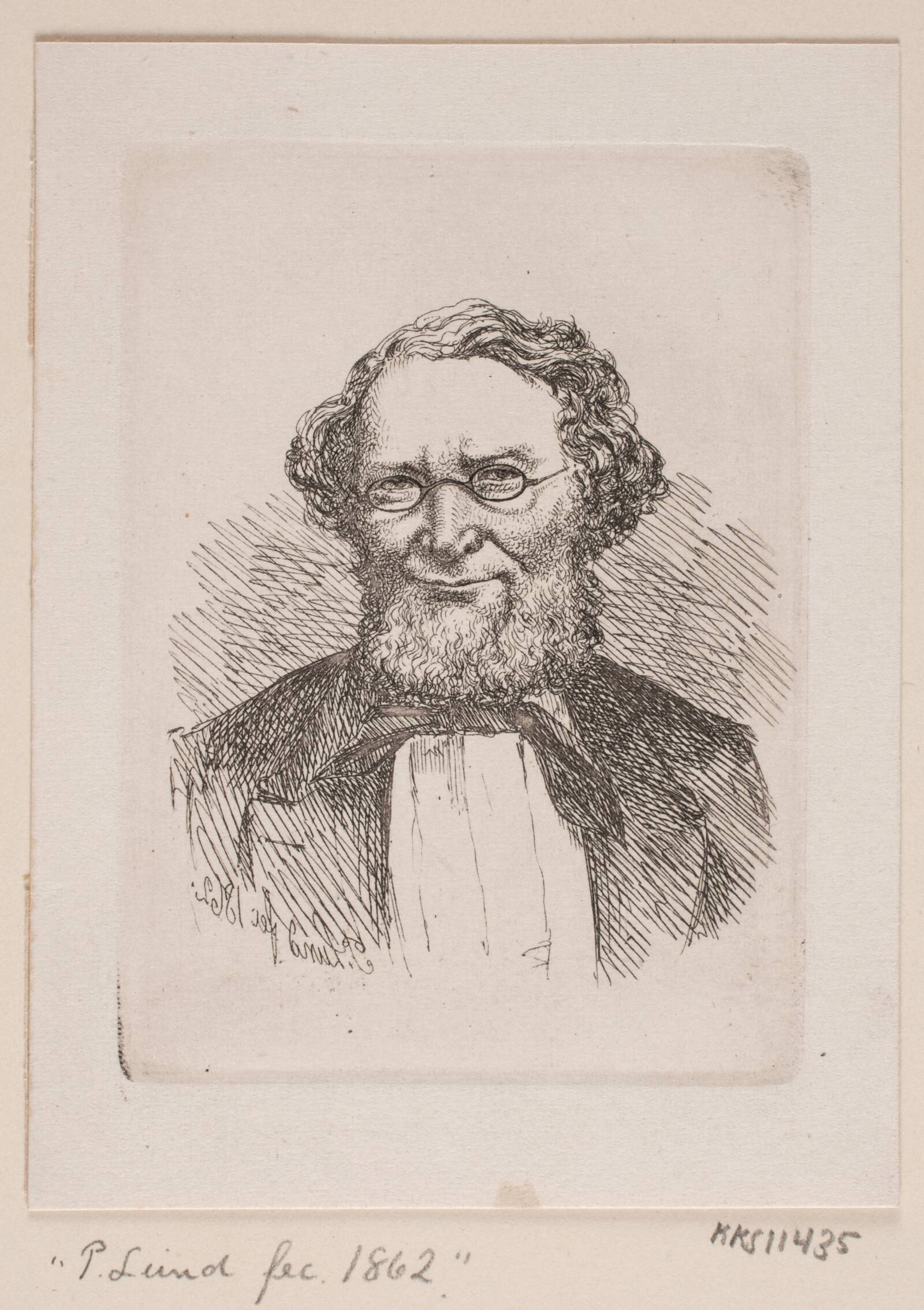 C. D. Krag, Jens Peter Lund, 1862