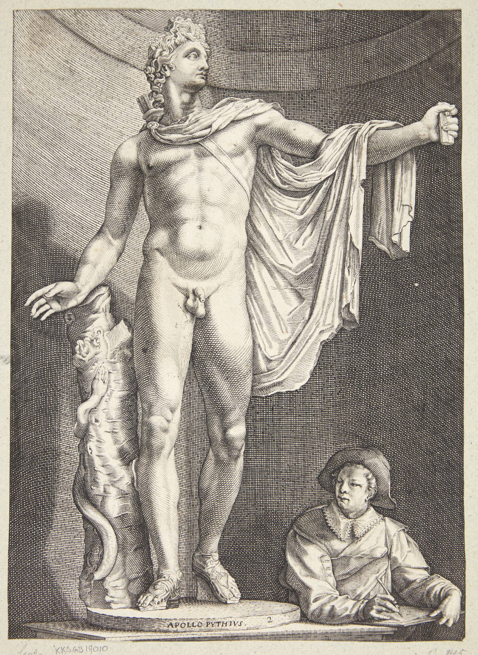 Apollo Belvedere, Nicolaes Braeu, 1592-1600