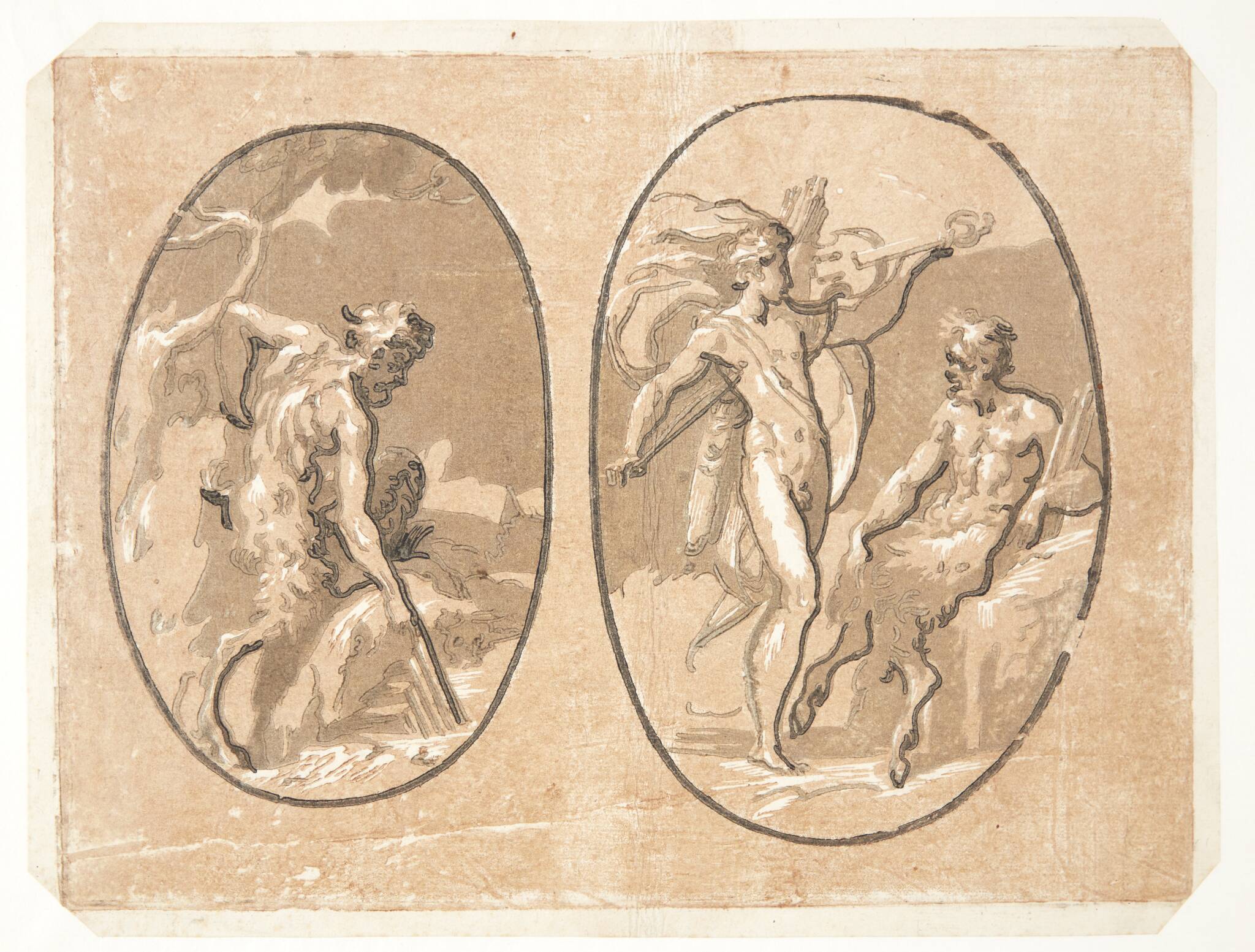"Pan" og "Apollon og Marsyas"