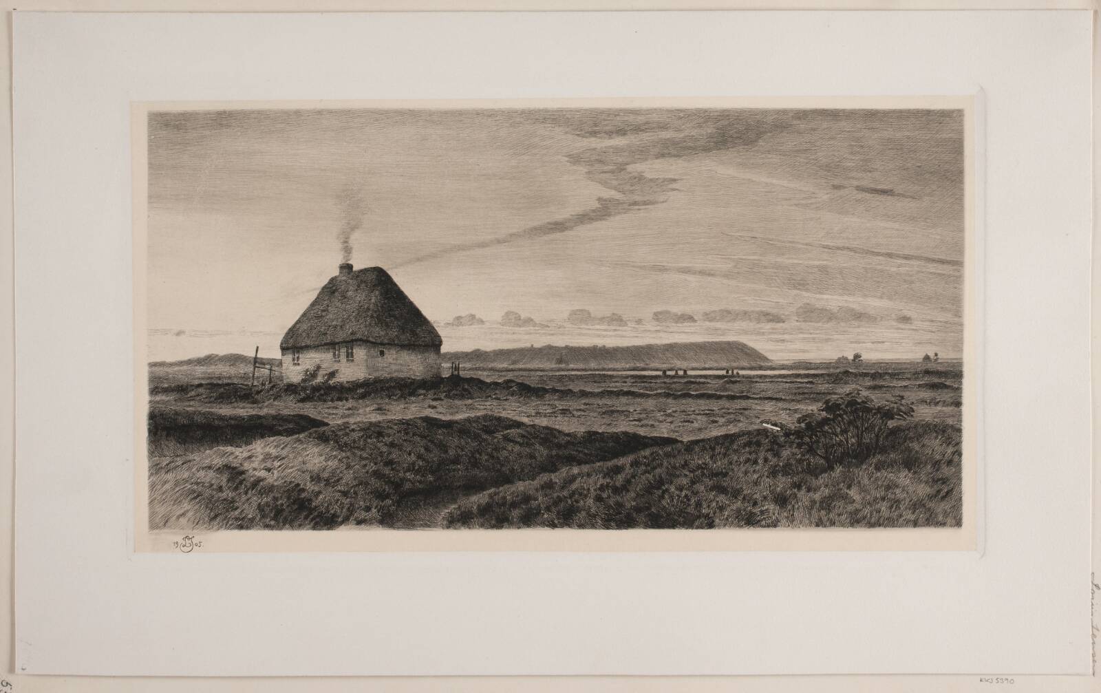 Hytte på heden, Louis Jensen, 1905