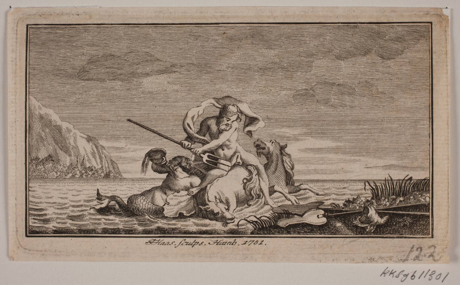 Vignet, Jonas Haas, 1751