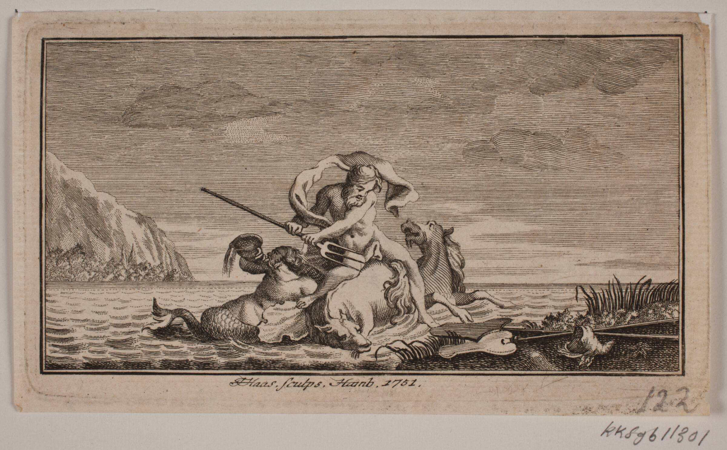Vignet, Jonas Haas, 1751
