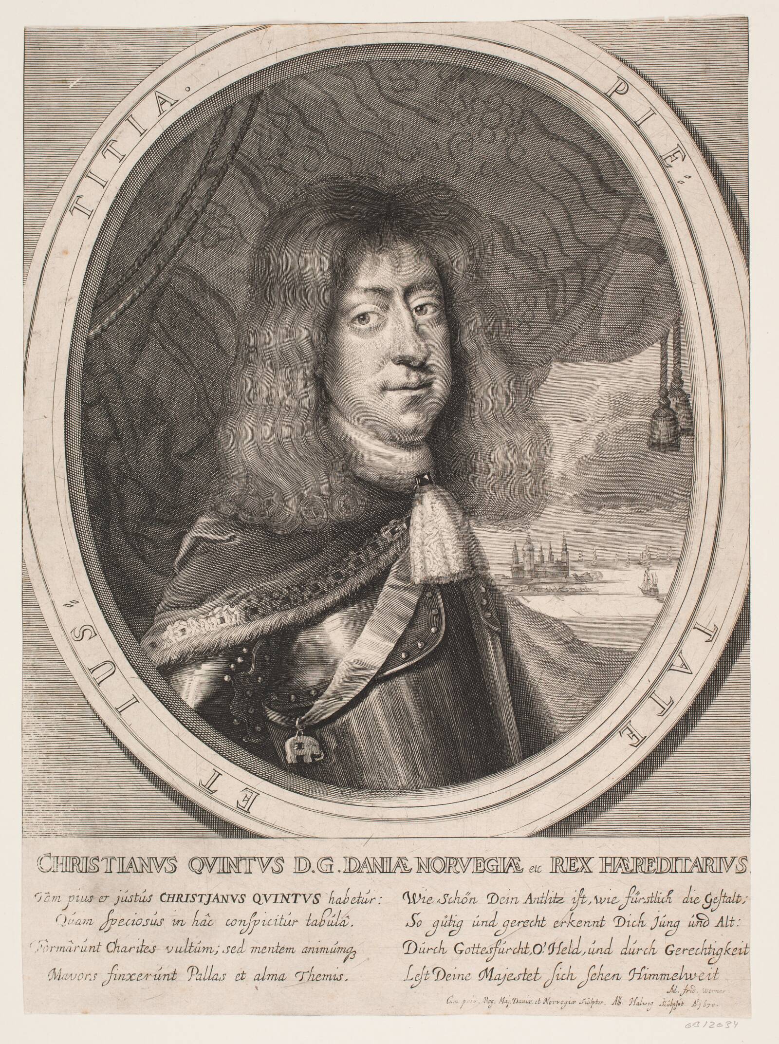 Christian V, Albert Haelwegh, 1670