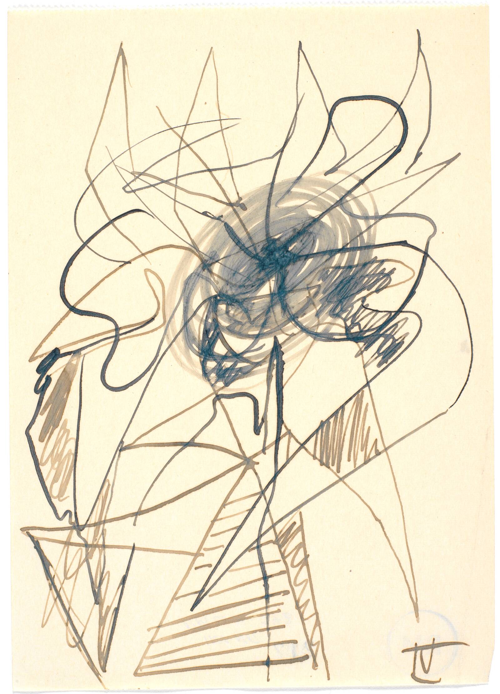 Botanisk figuration, Richard Mortensen, 1936-1938