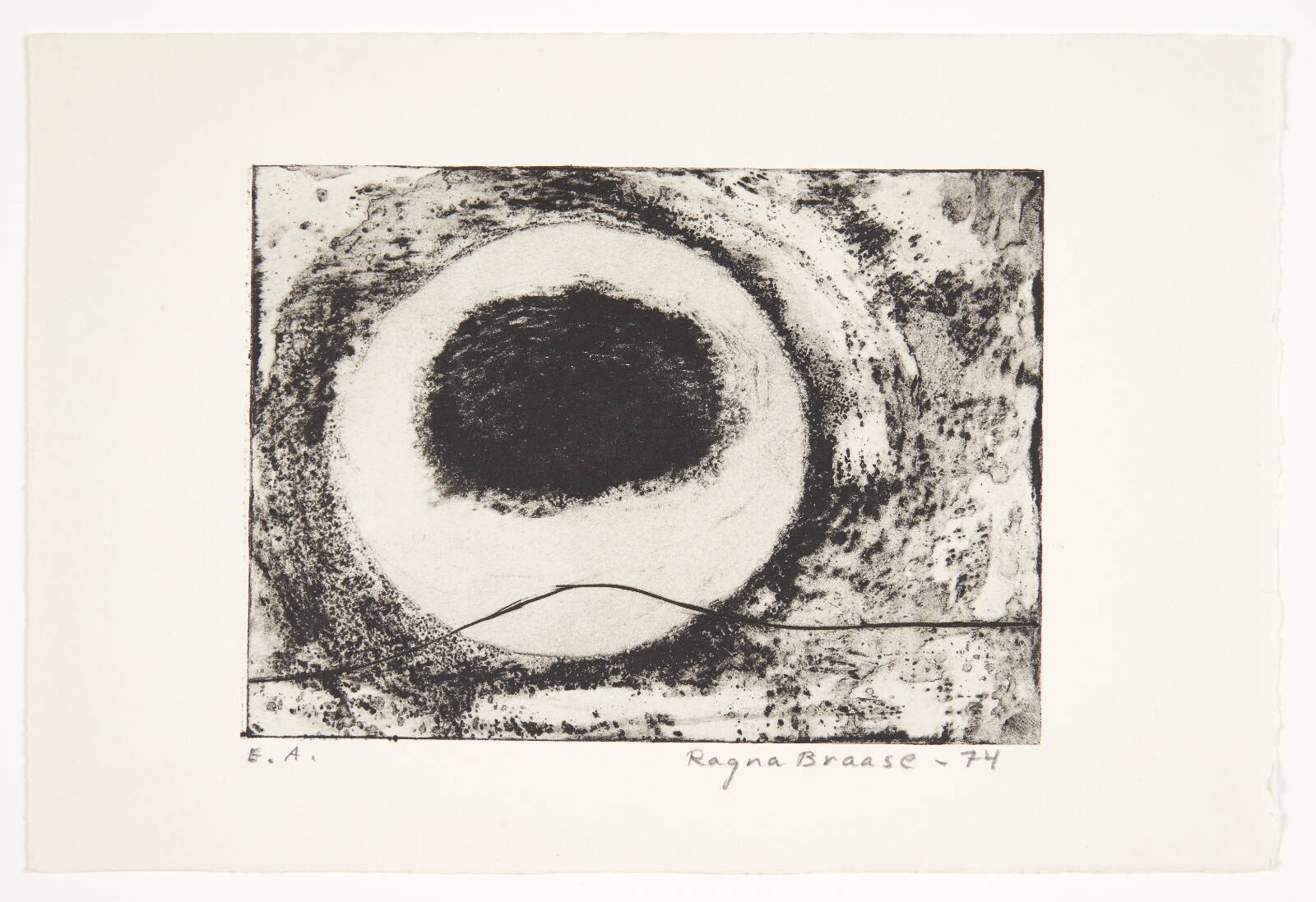 Uden titel, Ragna Braase, 1974
