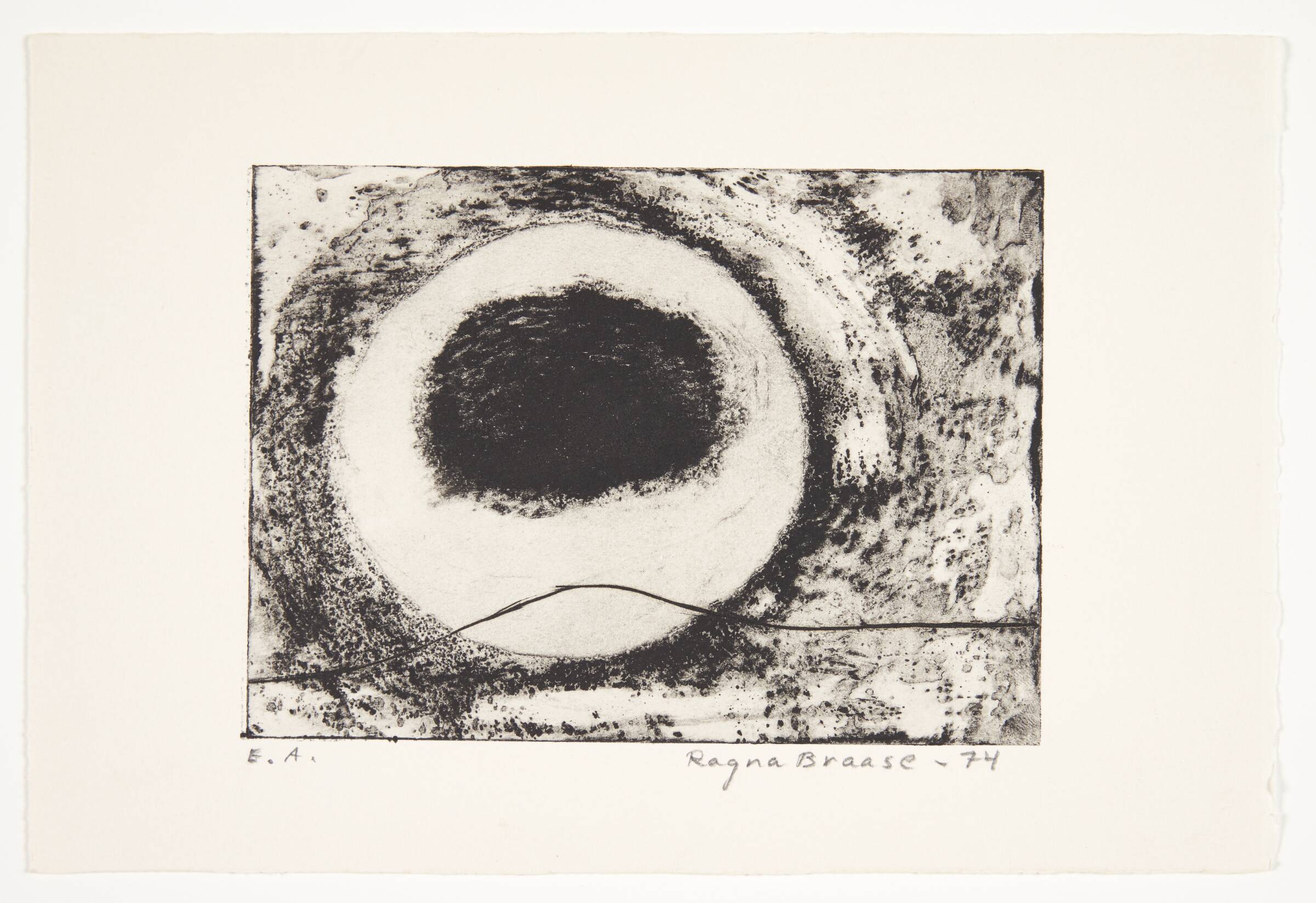 Uden titel, Ragna Braase, 1974