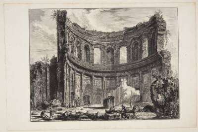 Hadrians Villa i Tivoli, tidligere kaldet Apollotemplet