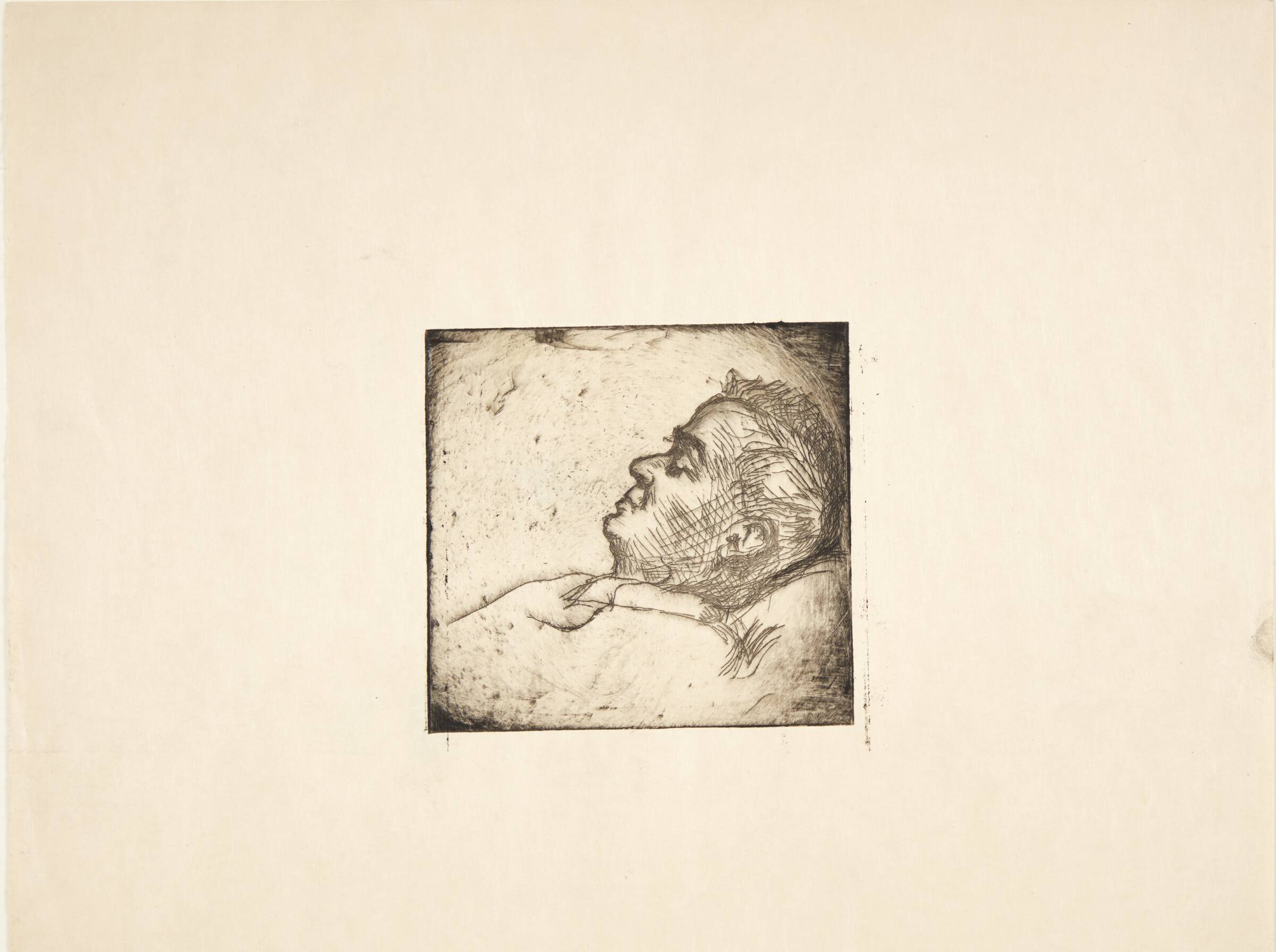 Carl Nielsen på dødslejet, Anne Marie Telmányi, 1931