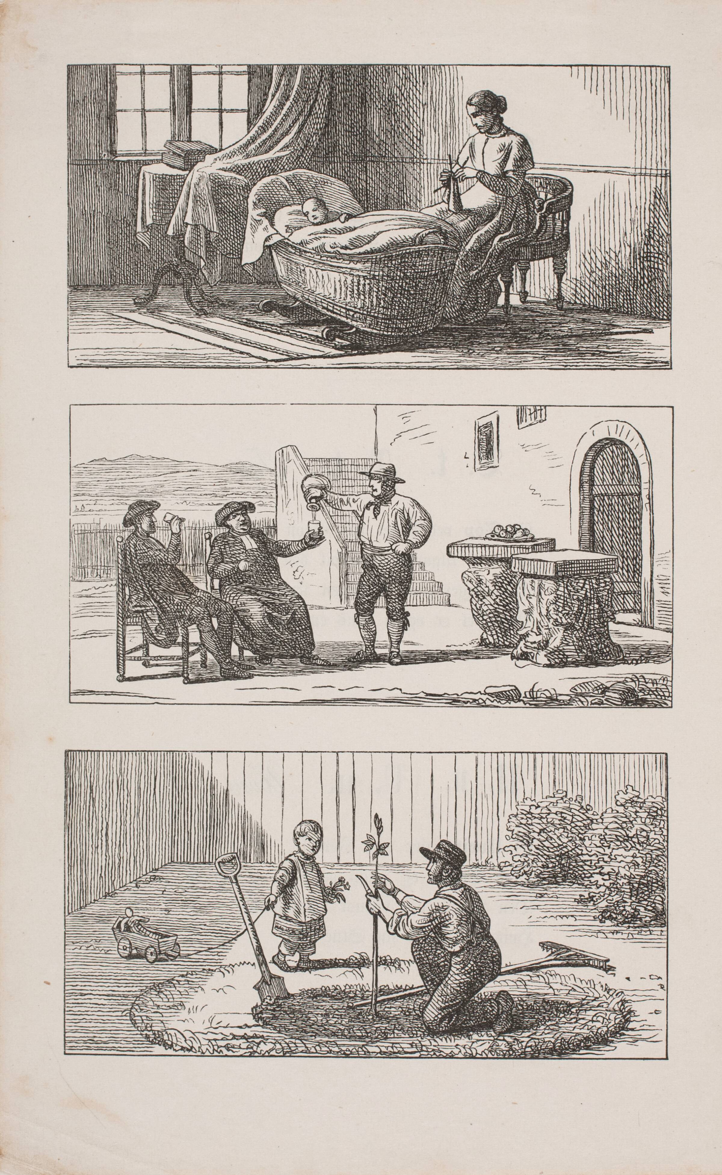 Illustration til Chr. Winthers A.B.C., H.P. Hansen, 1863