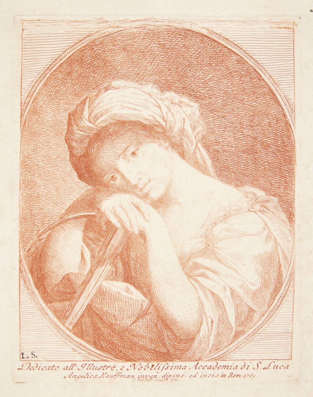 Håbet, Angelica Kauffmann, 1765