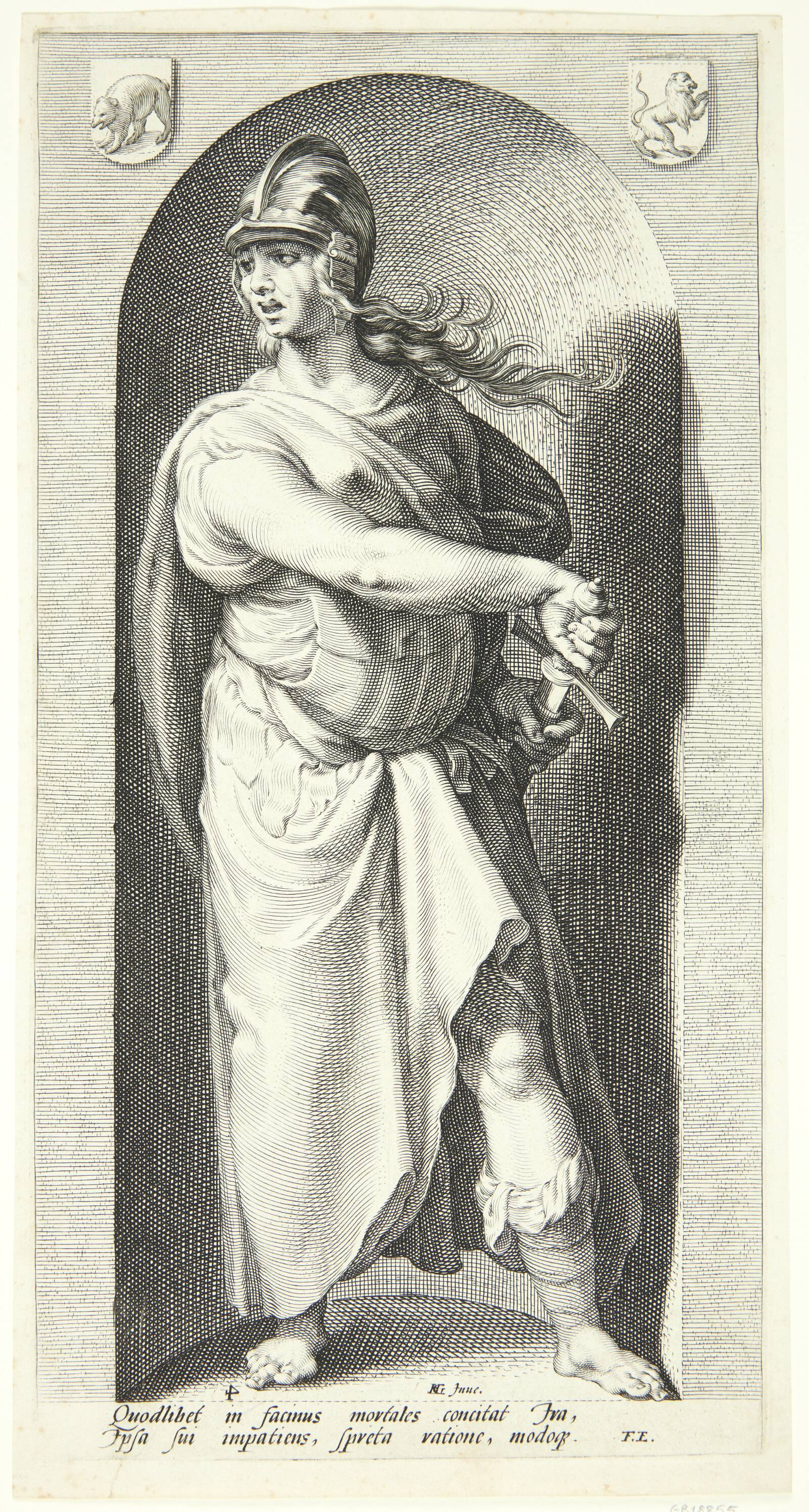 Vrede, Jacob Matham, 1593